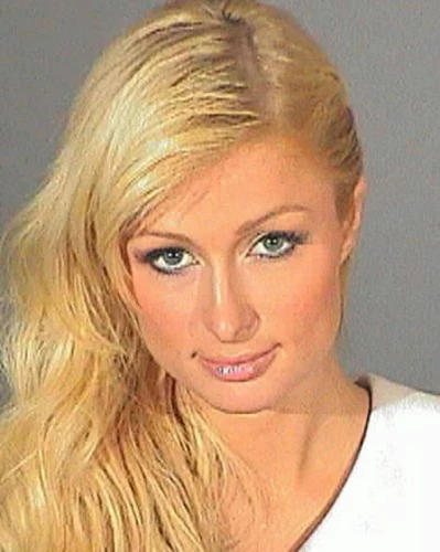 Explore the World: Travel-Inspired Paris Hilton Mugshot Poster Pictures