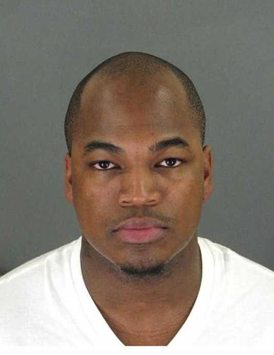 Ne-Yo Mug Shot: Ne-Yo was arrested in February 2008 for reckless driving and driving without a license.